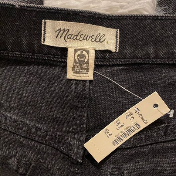 NEW Madewell Tall Slim Demi-Boot Jeans in Barnsbury Wash Size 29T - Picture 7 of 9